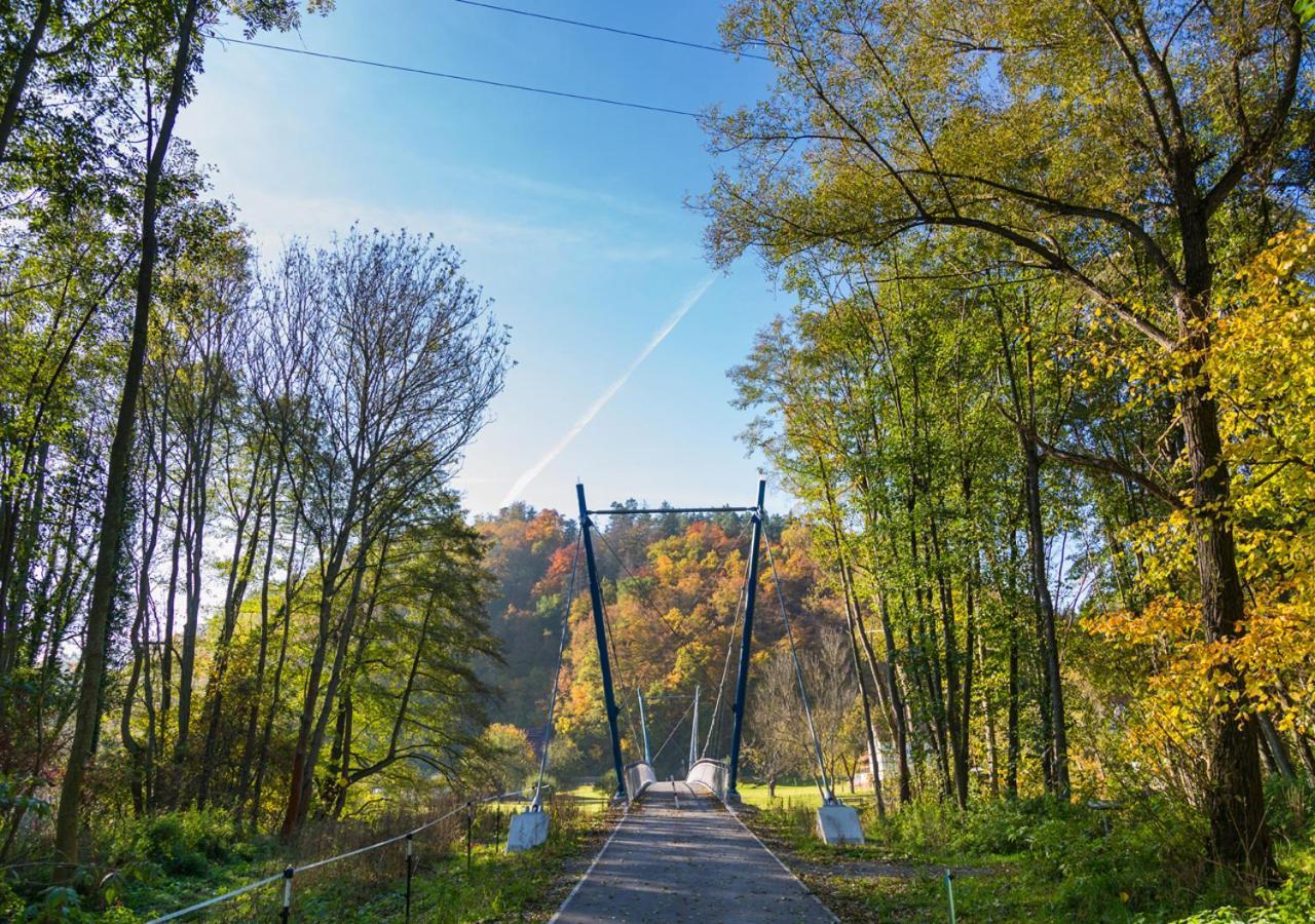 Hotel & Ferienwohnungen Bohlenblick Saalfeld Saale Kültér fotó