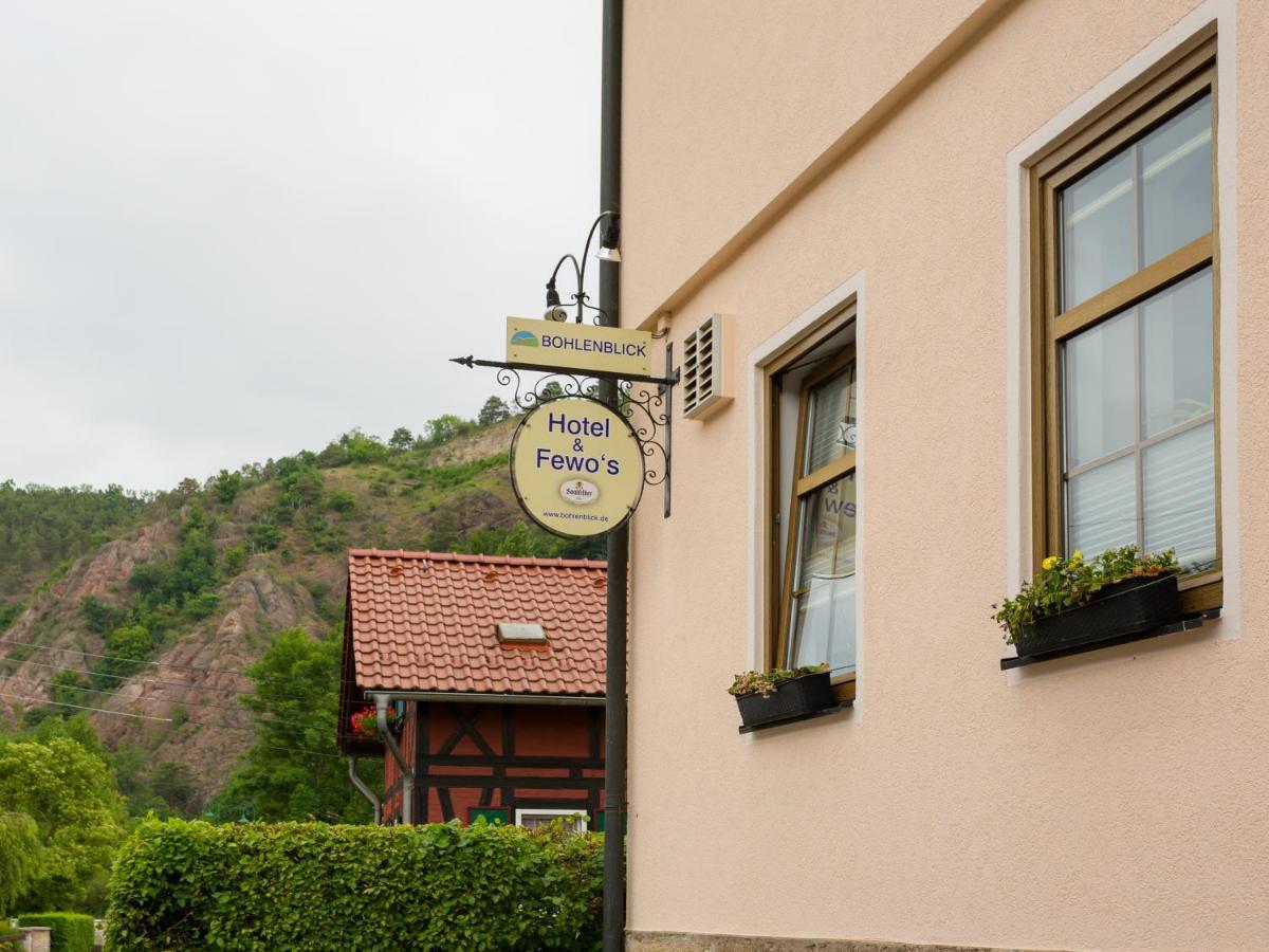 Hotel & Ferienwohnungen Bohlenblick Saalfeld Saale Kültér fotó