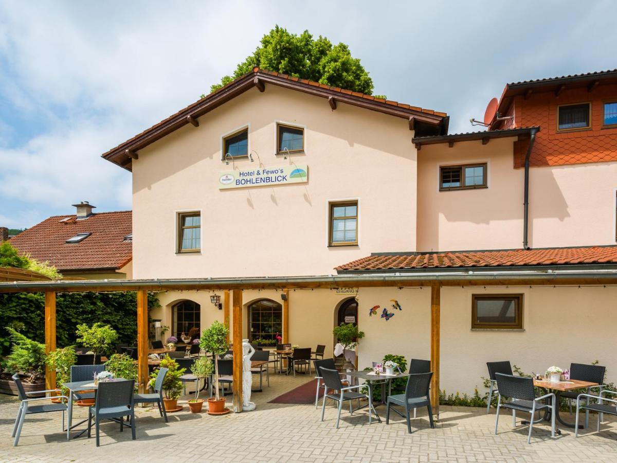 Hotel & Ferienwohnungen Bohlenblick Saalfeld Saale Kültér fotó